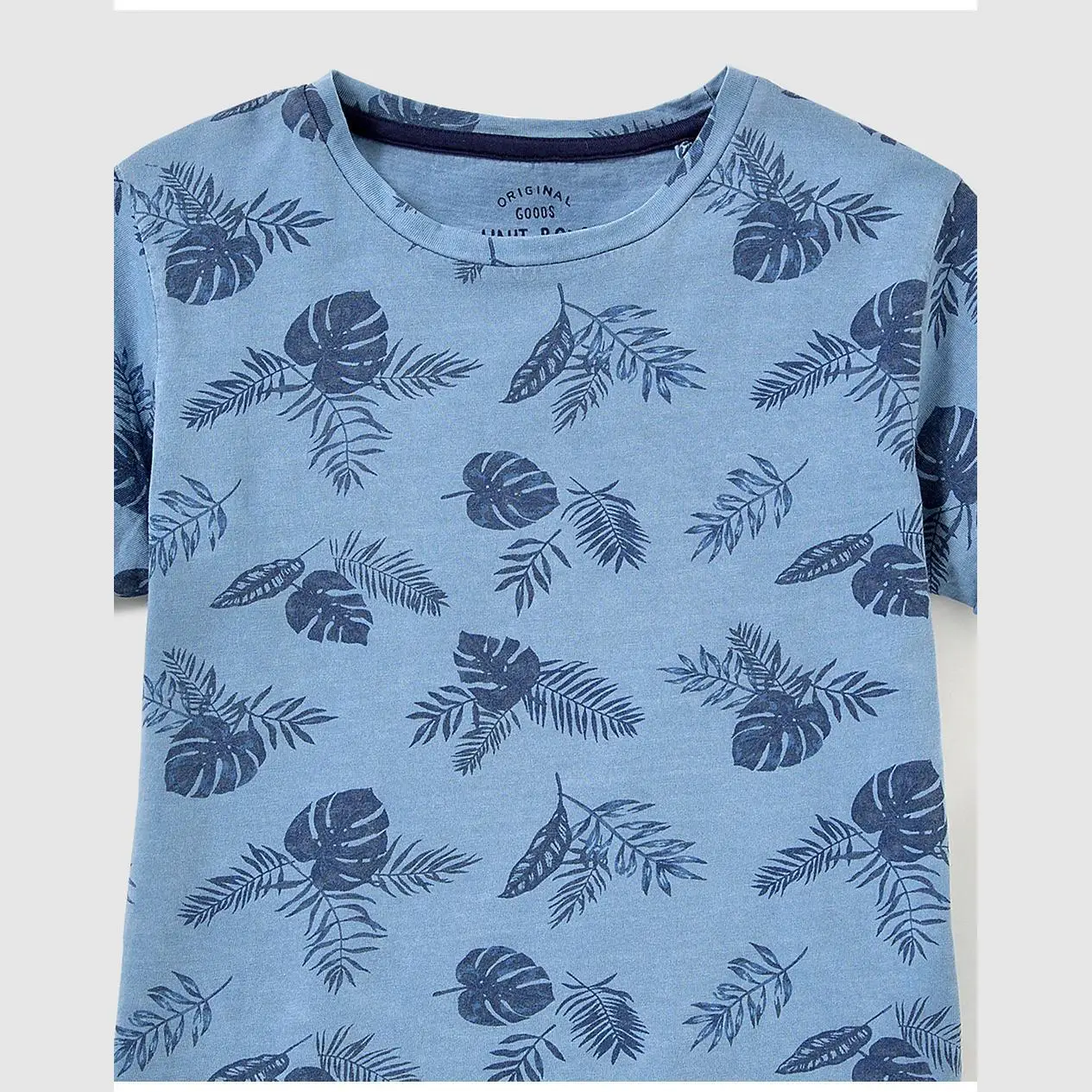 UNIT NINO COTTON T и POLES SHIRT листья Нино| |