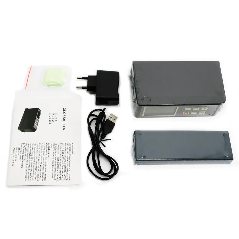 Портативный цифровой Глянец Landtek измеритель блеска на поверхности 20/60 градусов