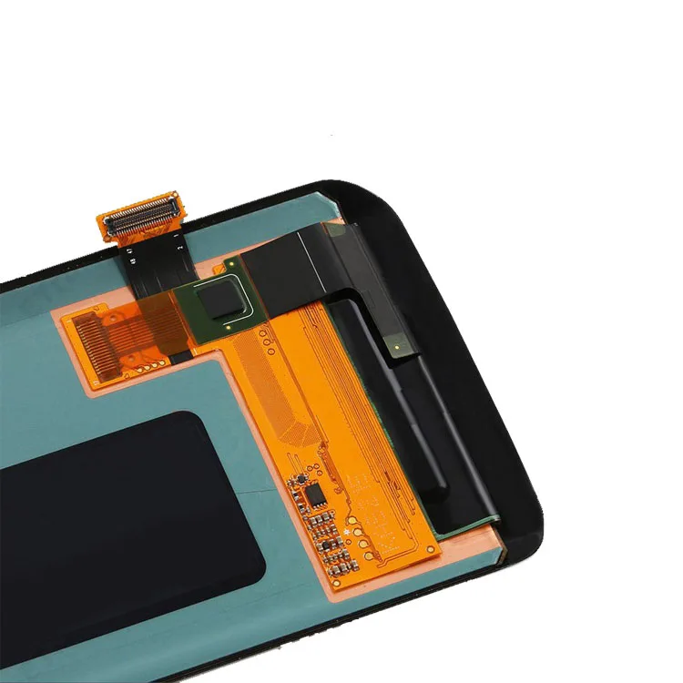 Для Samsung S6 Edge ЖК экран дигитайзер в сборе синий/золотой/белый класс AAA G925/A/F|Экраны