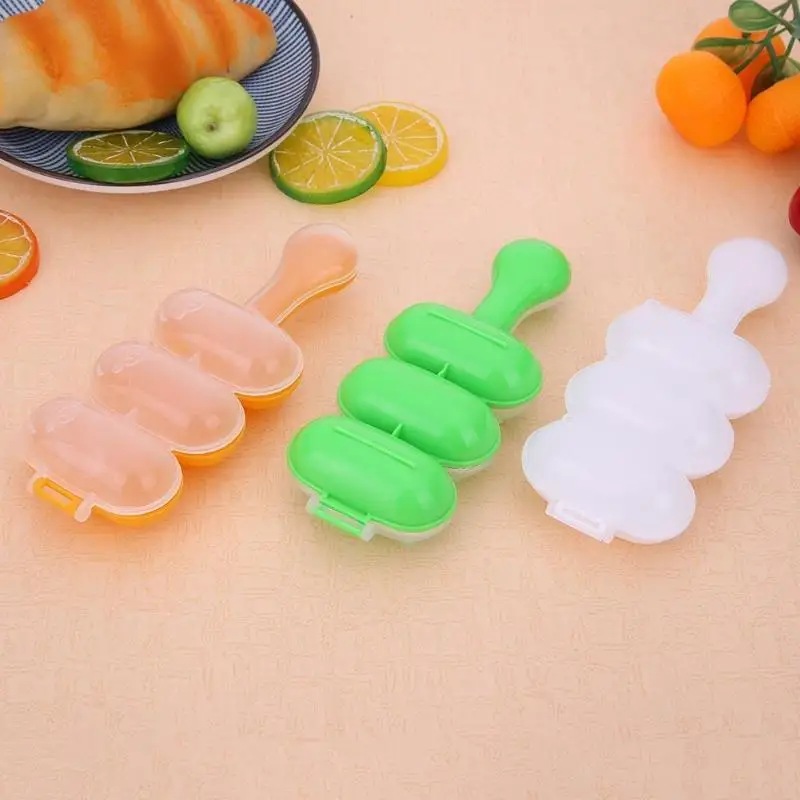 DIY Onigiri Rice Balls Mold Kitchen Sushi Maker Mould Bento Making Tools | Дом и сад