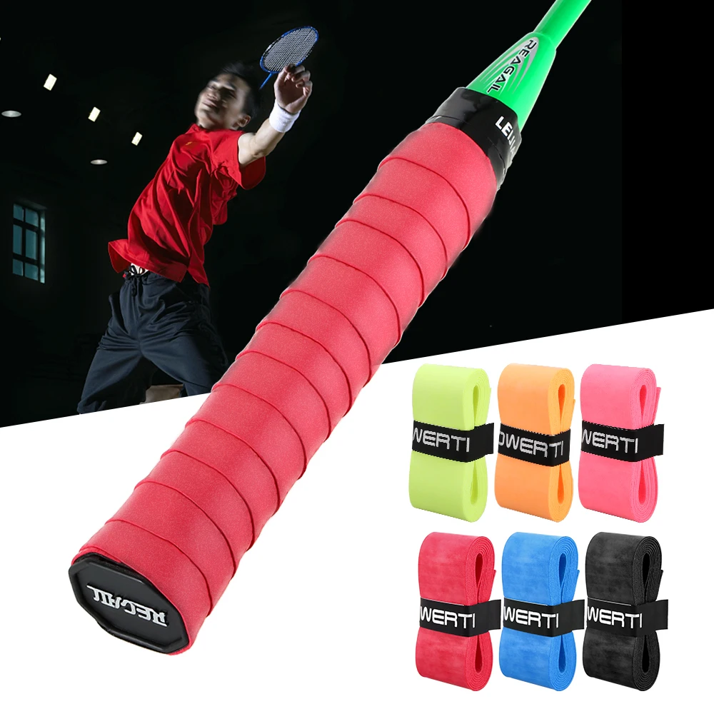 

6Pcs Tennis Racket Grips Anti-skid Badminton Racquet Grips Vibration Overgrip Sweatband Tennis Racket