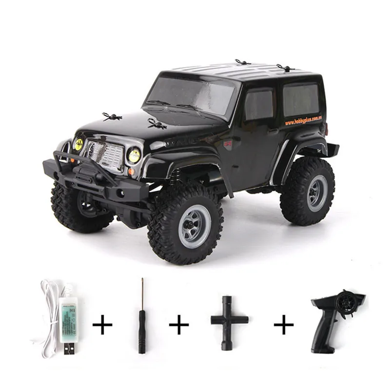 URUAV 1/2 батарея D1RC 1/24 2,4G 4WD Мини Rc автомобиль пропорциональное управление водонепроницаемый гусеничный электрический автомобиль РТР модель для детей