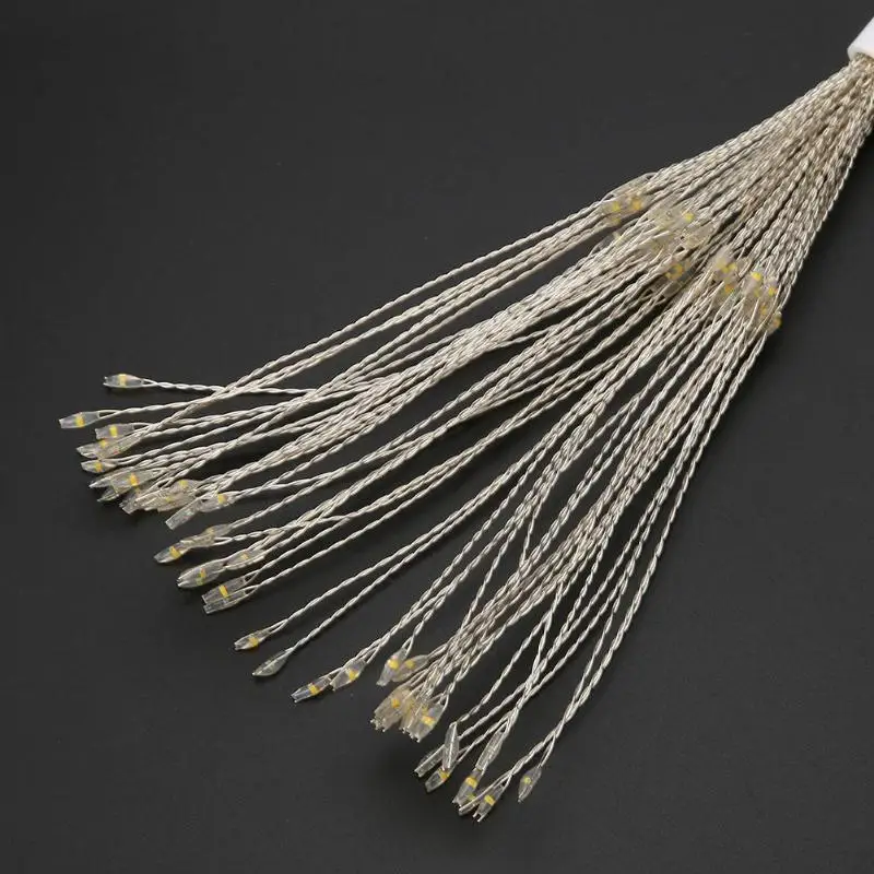 100LED сказочная гирлянда 8 режимов на батарейках с дистанционным управлением