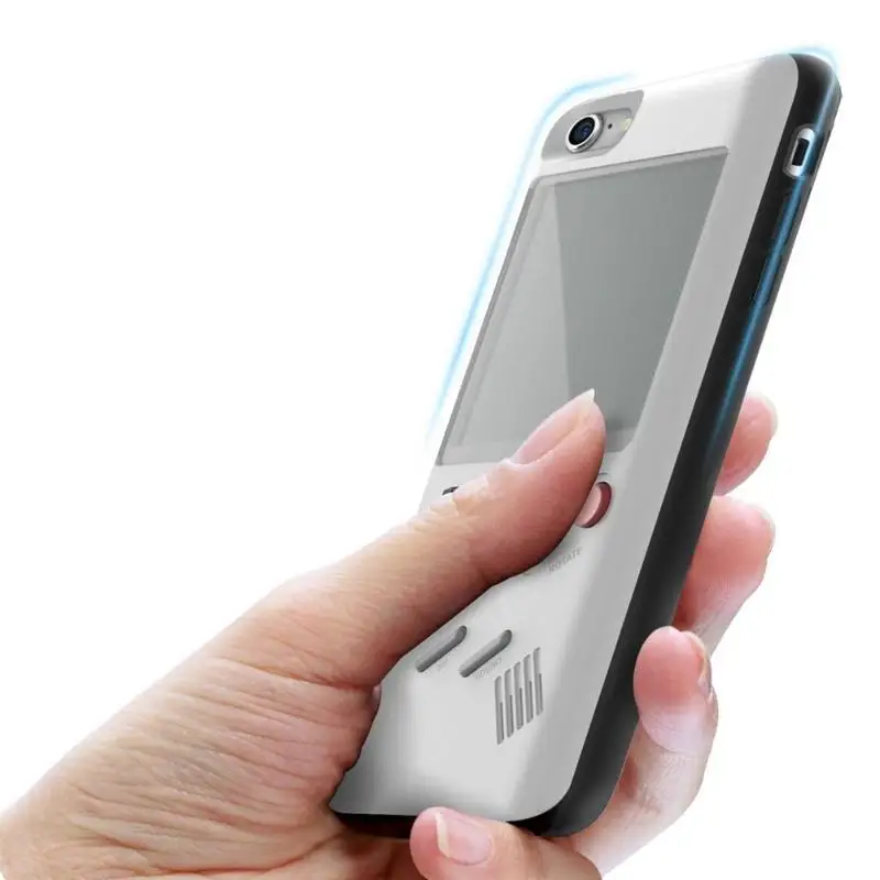 Новый чехол для телефона с игровым автоматом iPhone X 7 8 Ретро игровой консоли плеер