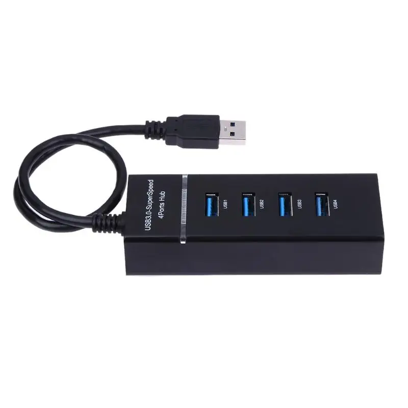 Новое поступление USB 3 0 Супер скорость до 5Gbp 4 порта концентратор сплиттер