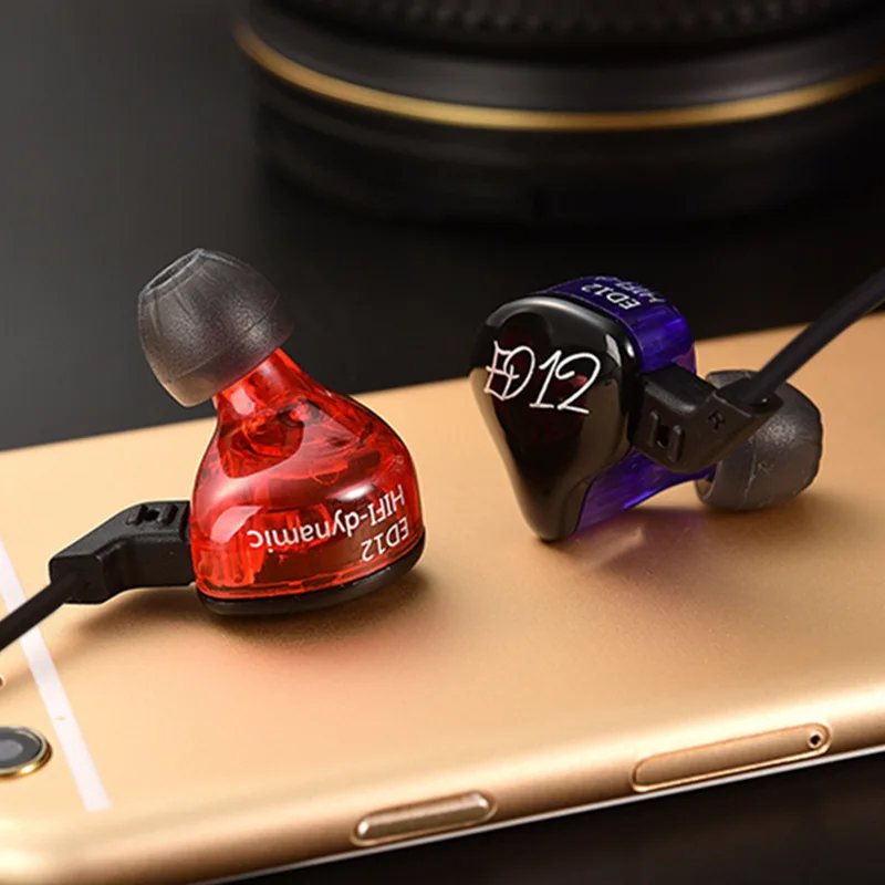 Оригинальные KZ ED12 Super Bass 3 5 мм проводные наушники вкладыши HiFi музыкальные с