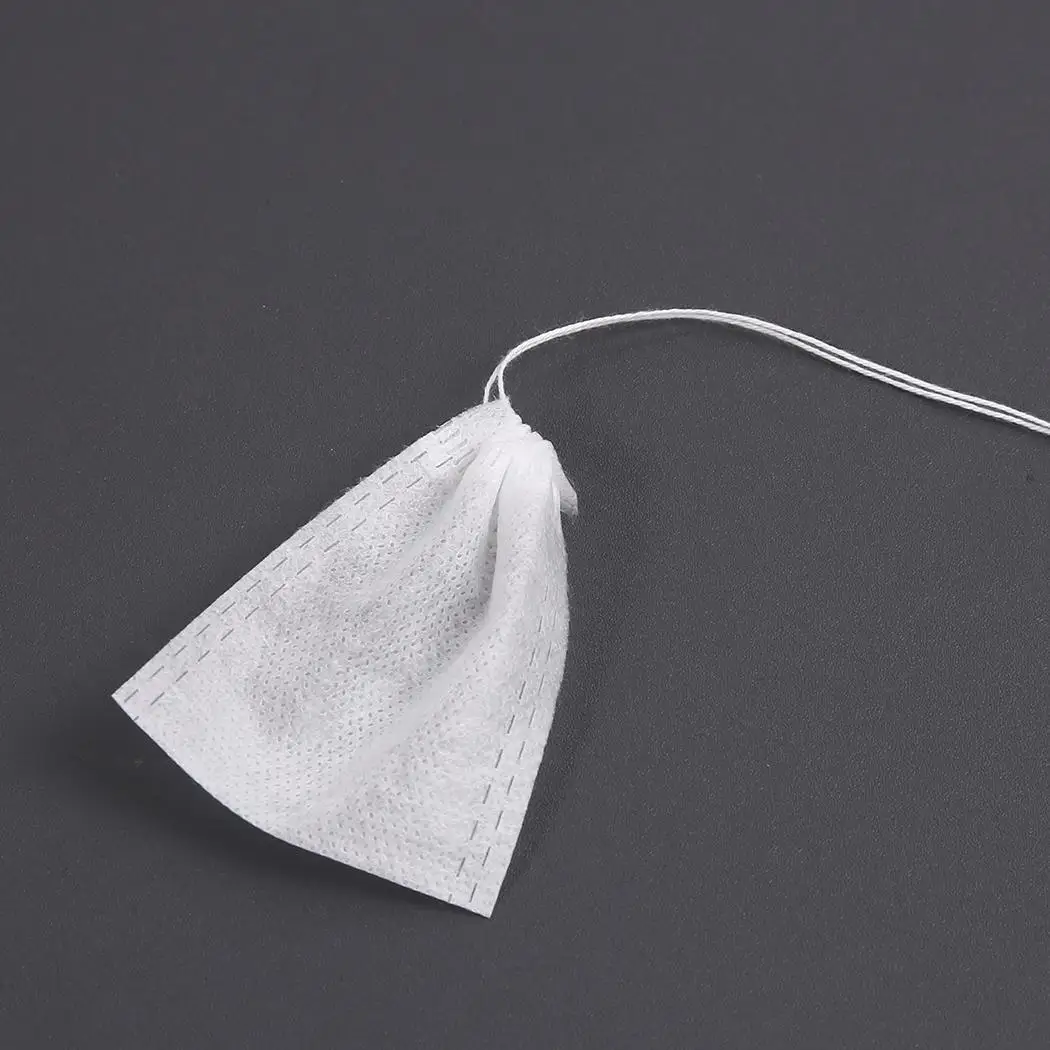 Filter Drawstring easy Kitchen use 100Pcs Soup Reusable Spice Herb clean and Pack to Pouch Bags Supplies of | Дом и сад