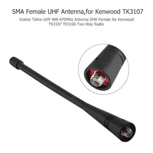 UHF 400-470MHz Female Dual Band Soft Antenna Two Way Radio Walkie Talkie Antenna For Kenwood TK3107/ TK3100/TK-260/TK-27 0 