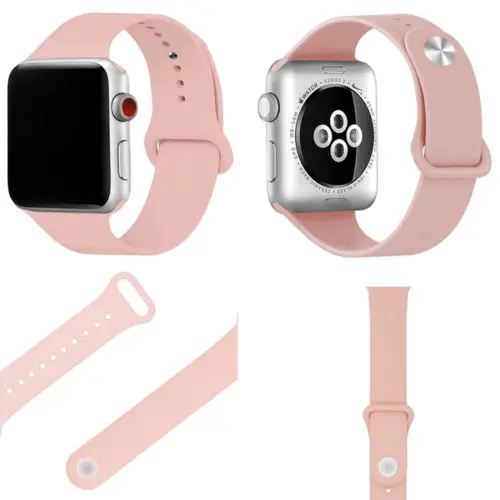 Силиконовый сменный ремешок для часов Apple Watch iWatch Series 3 2 1 42 мм/38 мм Горячие