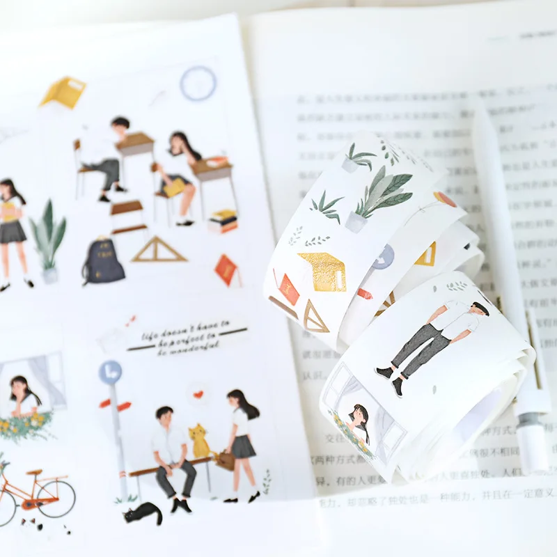 INS Deco Tape Bullet Journal DIY ежедневный альбом ежедневник | Канцтовары для офиса и дома
