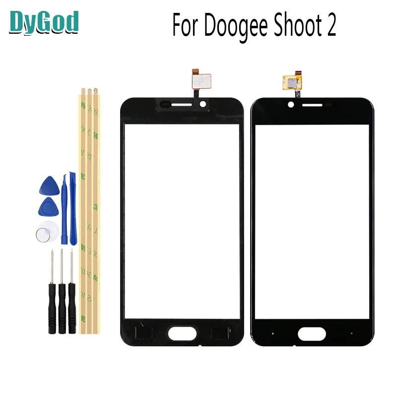 5 0 дюймов Для Doogee Shoot 2 Сенсорный экран дигитайзер стеклянная сменная панель