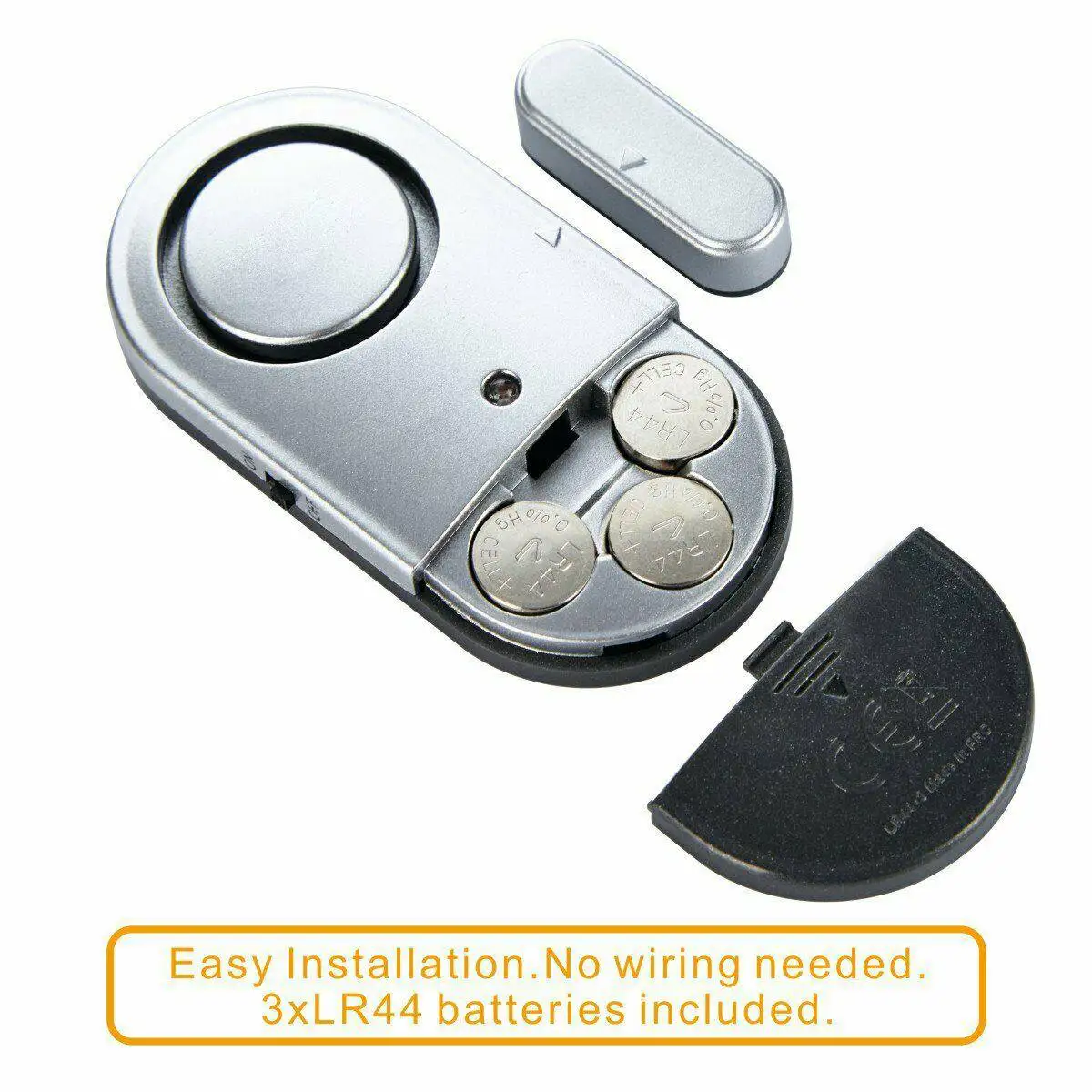 

120DB Super Loud Sound Alarm Sensor Mini Window Door Sensor Wireless Burglar Alarm with Magnetic Sensor Home Security System Kit