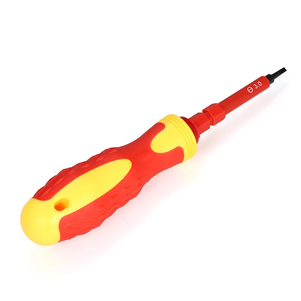 5 шт. 500 В изолированные отвертки набор с магнитные прорези Phillips Pozidriv биты и