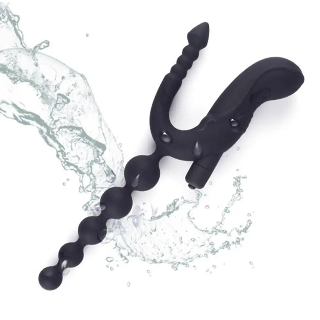 LI BO Anal Plug Dildo Vibrator Beads Prostate Massage Dual Motors Butt Stimulator Adults Sex Toys For Women Men |