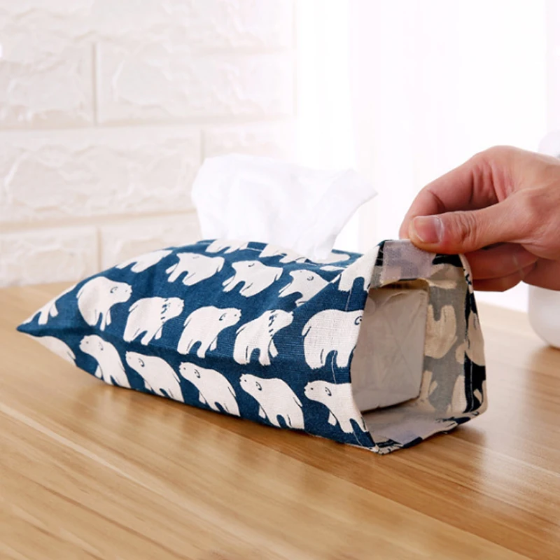 Распродажа милый держатель салфеток коробка 1 шт. чехол для автомобильная