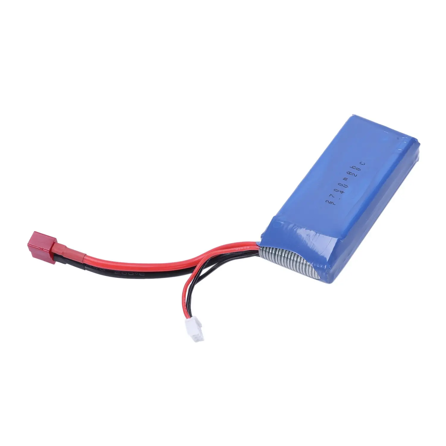 2 шт. 7 4 В 2700 мАч 20C 2S Lipo батарея с Т-образной вилкой для Wltoys 10428-A 10428-B 10428-B2 10428 1/10 Rc