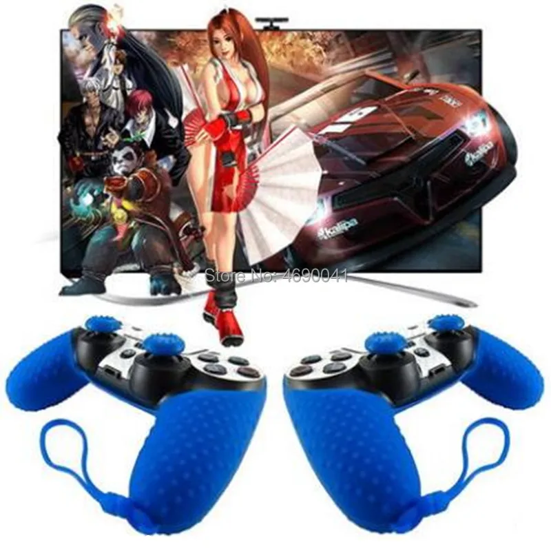 Нескользящий Силиконовый чехол для Sony PlayStation Dualshock4 PS4 DS4 Pro тонкий контроллер с