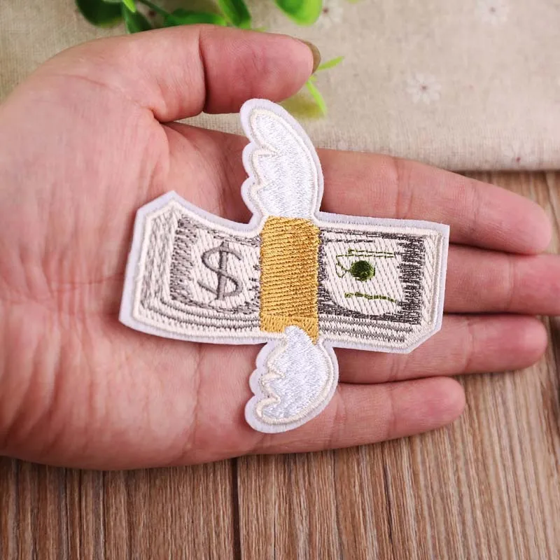 Kuke патчи камера футболист вышитые патч для одежды DIY наклейки Железный На нашивки