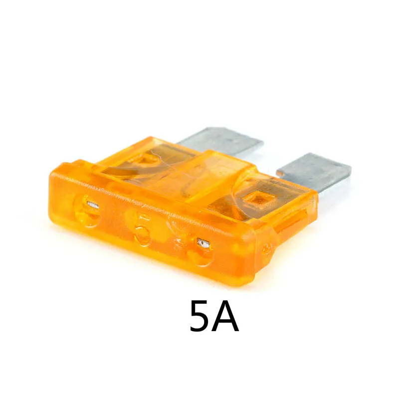 Новинка 10 шт./лот предохранитель лезвия автомобиля 5A 10A 15A 40A для лодки грузовика