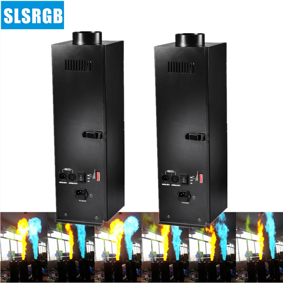 SLSLITE 2 шт./лот пожарная машина DMX512 управление распылением огня сценическая