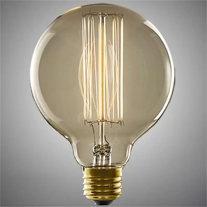 Ретро Edison led светильник лампочка E27 220V 40W нитевые Винтаж ампулы лампа накаливания
