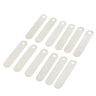 Никелированные вкладыши для пайки, 100 шт., 2,5*0,5 см, для аккумуляторных батарей Sub C 14500, 18650, для подключения проводящего листа