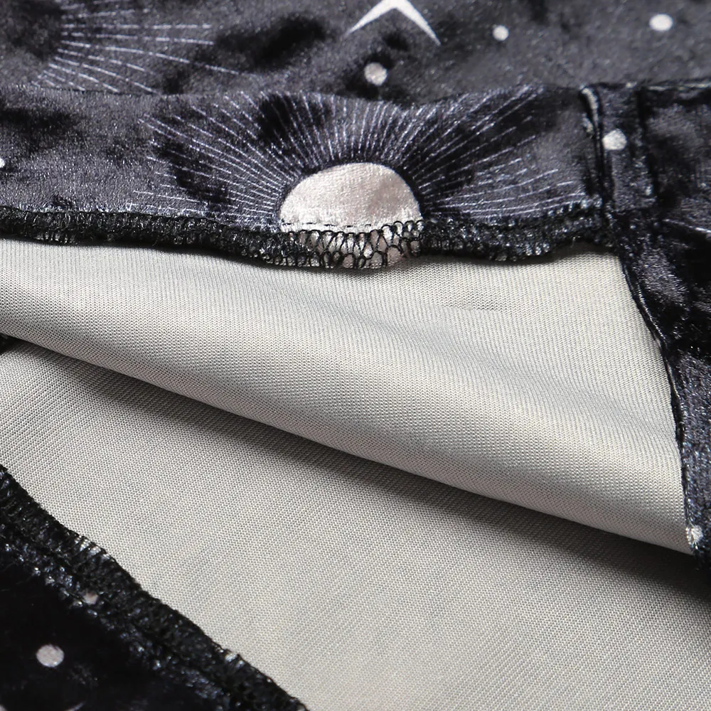 VESTLINDA Блейзер Женский костюм модный воротник длинный рукав Луна Звезда принт