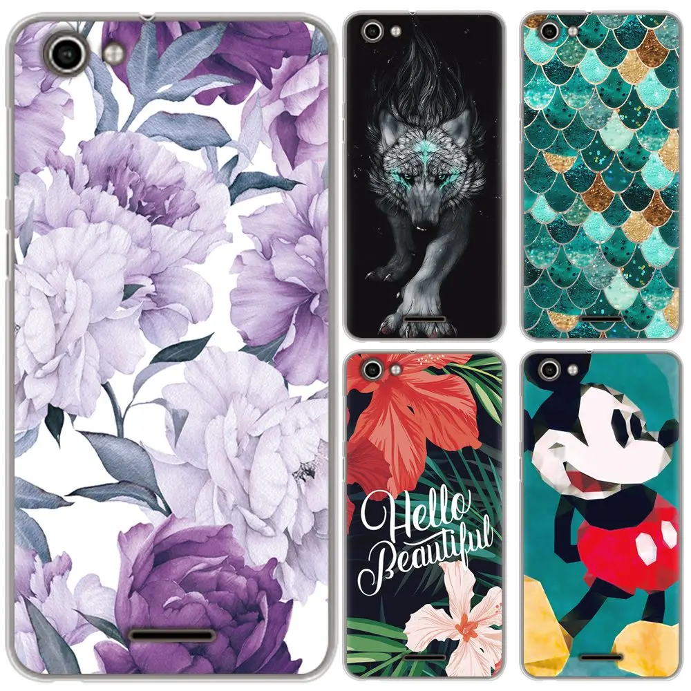 TPU Silicone Cover For Condor Plume P6 Pro Lte Cute Design Colorful Painted Soft Phone Case Transparent |