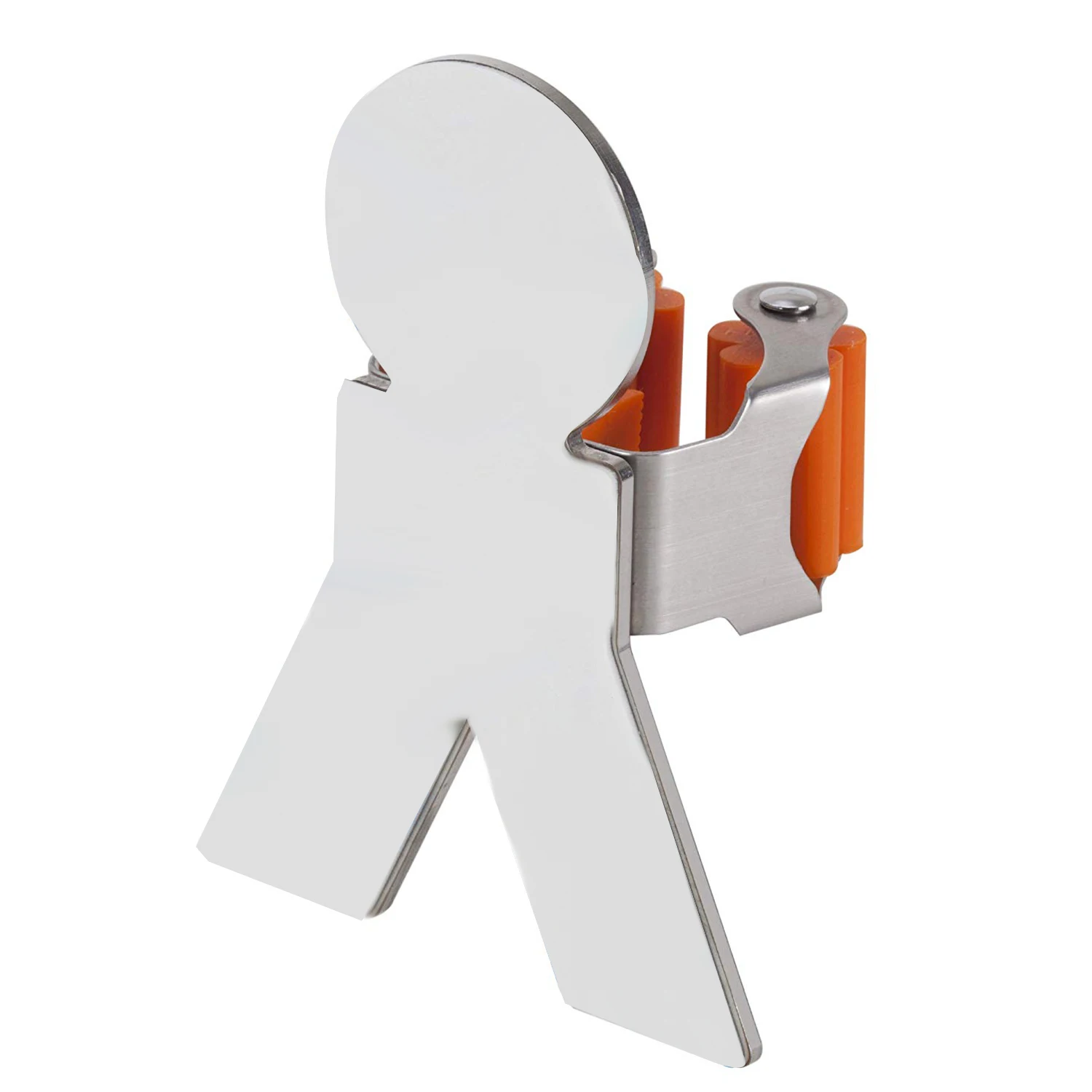 ABFY-304 Stainless Steel Mop Broom Holder Racks Adhesive Wall Mount Bathroom Storage Organizer Hanger (1 Pack) | Дом и сад