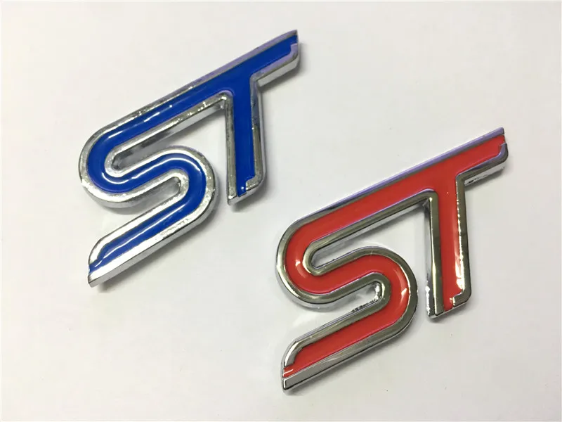 1Pcs ST Car Front Great Alloy Metal Grill Grilles Decoration Badge Emblem | Автомобили и мотоциклы