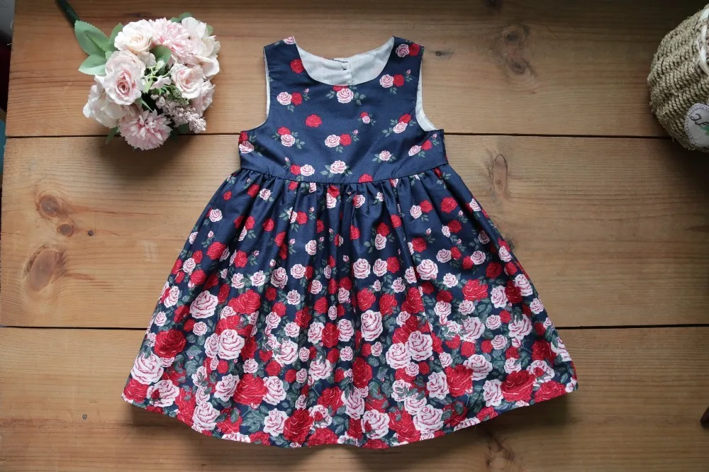 summer dresses for girls flower dress baby frocks kids clothes fashion cotton boutiques children holiday | Детская одежда и обувь
