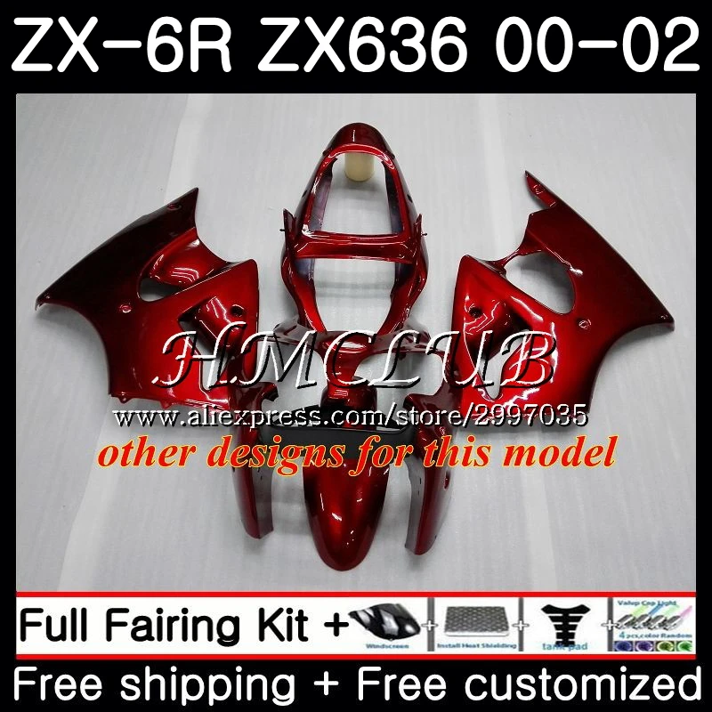 Корпус для KAWASAKI NINJA ZX 6 R ZX636 ZX-6R 2000 2001 2002 57HC.13 636 6R 600 CC ZX-636 ZX6R 00 01 02 Светло-зеленый
