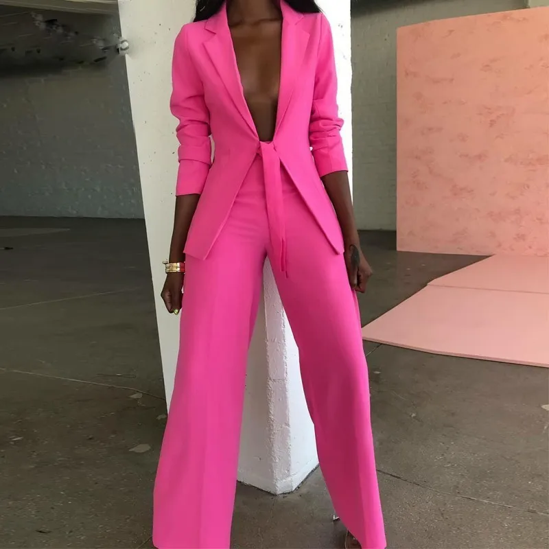 DRESSMECB сексуальный комплект из двух предметов укороченный топ и штаны Женский 2 шт.