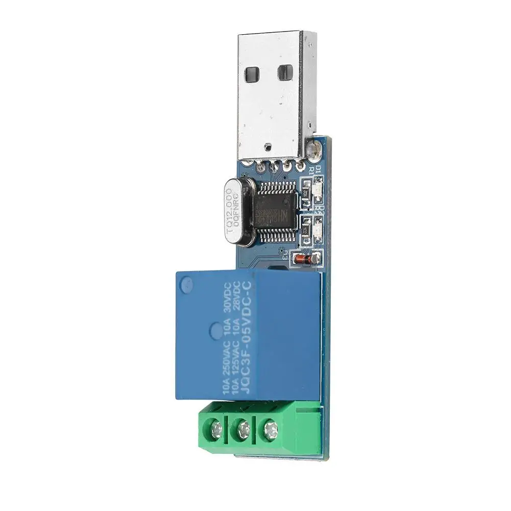 Релейный модуль USB MCU PC Смарт-переключатель управления с самоблокировкой CH340 |