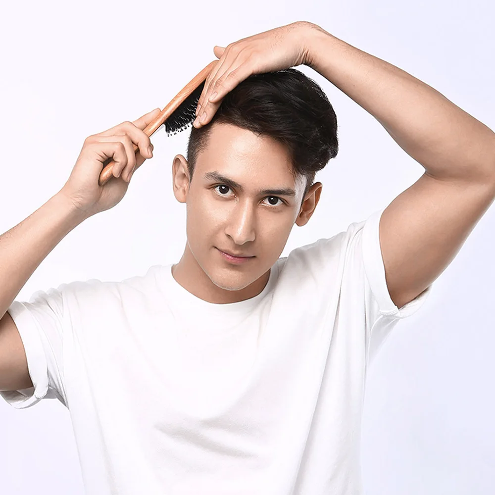 Новое поступление высокое качество гребни натуральная щетина массаж на