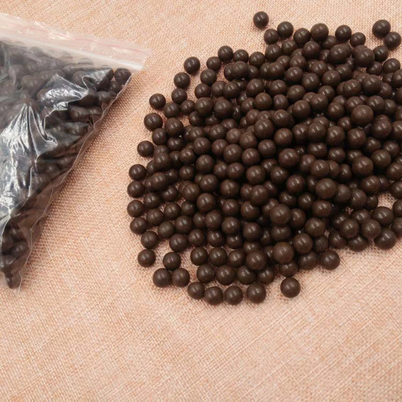 

500pcs Slingshot Mud Balls 10mm Slingshot Beads Bearing Mud Balls Beads Clay Eggs for Hunting