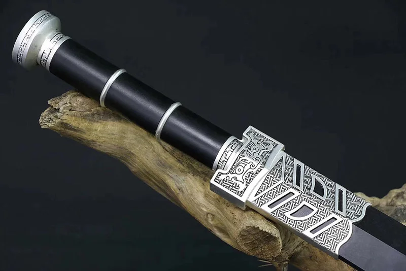 Китайский меч династии Хань полностью ручной работы 1060 Высокоуглеродистая сталь