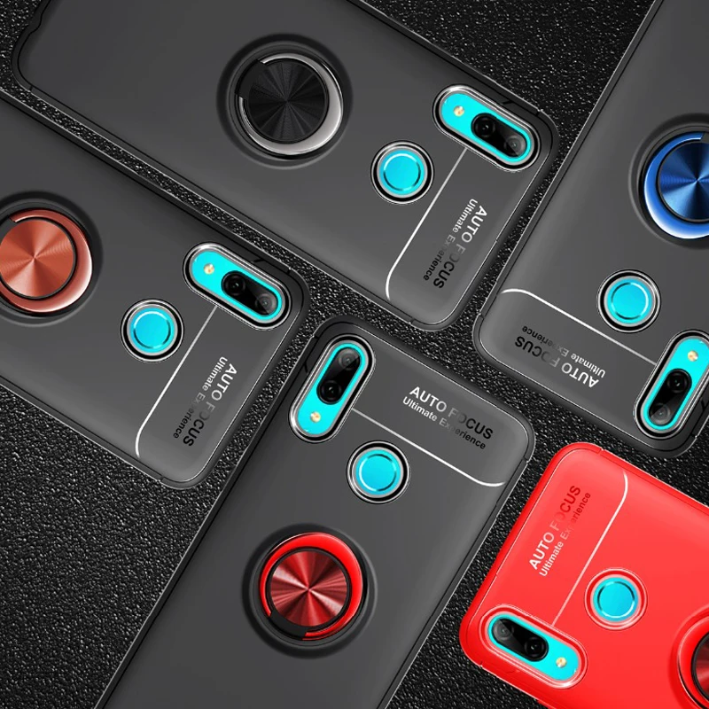 Чехол для Huawei P30 Lite автомобильный Магнитный чехол P20 Pro Nova 4 силиконовый Honor 8X Max P Smart
