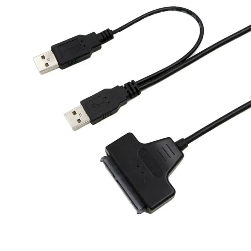 Новейший SATA кабель адаптер USB 2 0 для 22 Pin 7 + 15 5 дюймов HDD жесткий диск драйвер с