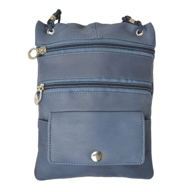 Handcrafted Leather Crossbody Purse Bag |