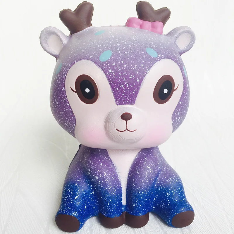 Мягкий 1 шт. Kawaii мягкий панда олень пельмень медленно восстанавливает форму в