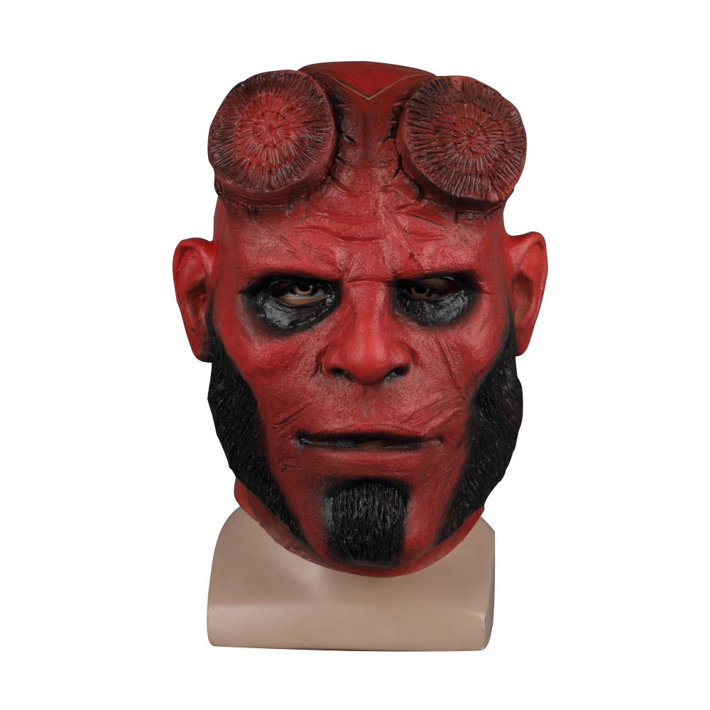Hellboy маска латексная для маскарада карнавала маски костюмов капюшон косплей на