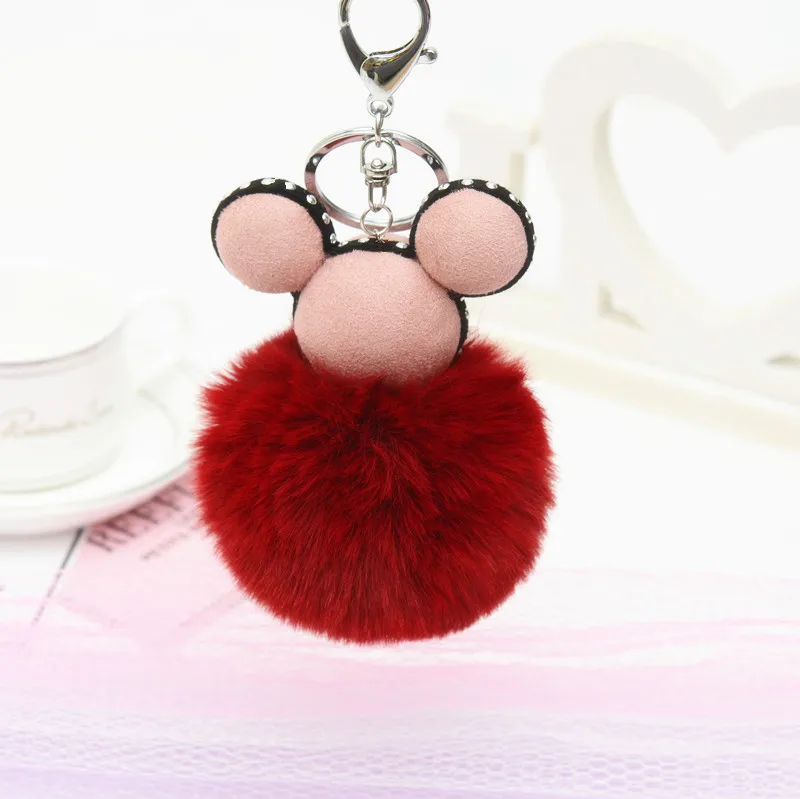 kawaii Originality keychain Rivet Meters Key Buckle Cartoon Lovely Maɺm Bag Pendant Automobile Chain Multicolor |