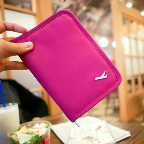 Женская и мужская сумка для паспорта карт кошелек органайзер документов на