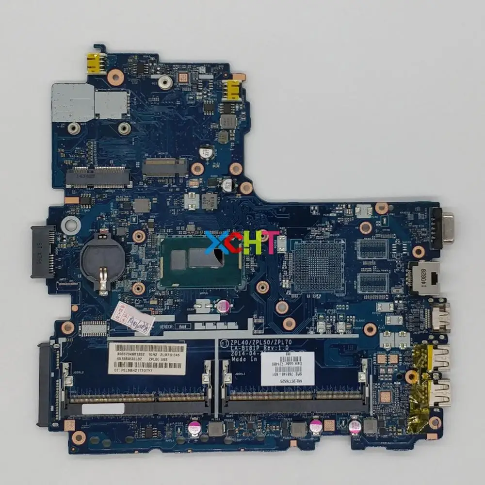 Для HP Probook 450 G2 768148 601 001 501 UMA i7 4510U ZPL40/ZPL50/ZPL70 LA B181P материнская плата