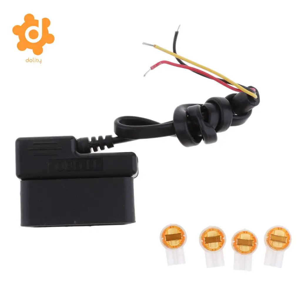 Dolity OBD 2 контактный понижающий кабель 12 В/24 В до 5 автомобильный инвертор комплект