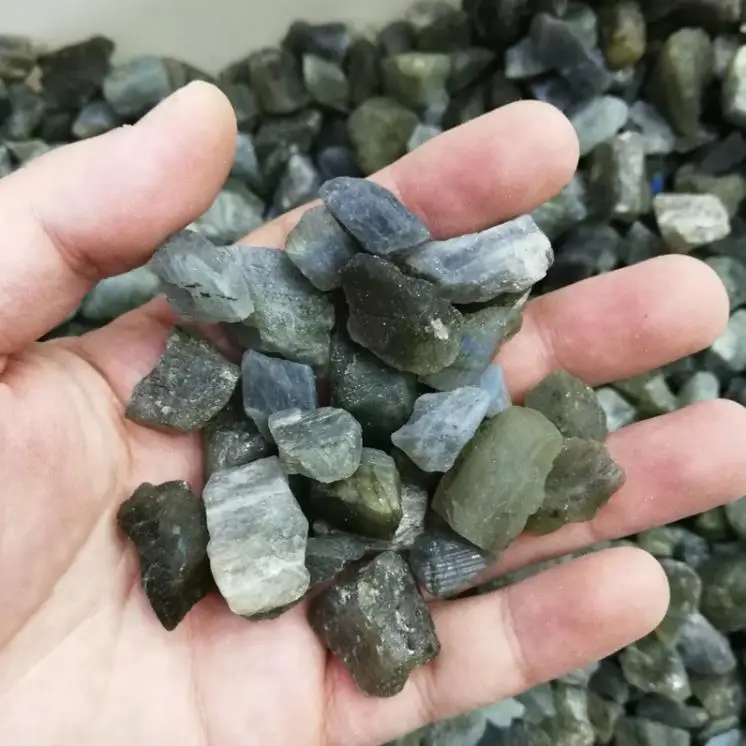 100g Top Quality Natural Labradorite Rough Minerals stones specimens | Дом и сад