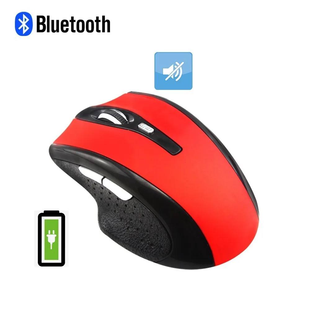 Bluetooth беспроводная компьютерная игровая мышь перезаряжаемая Бесшумная