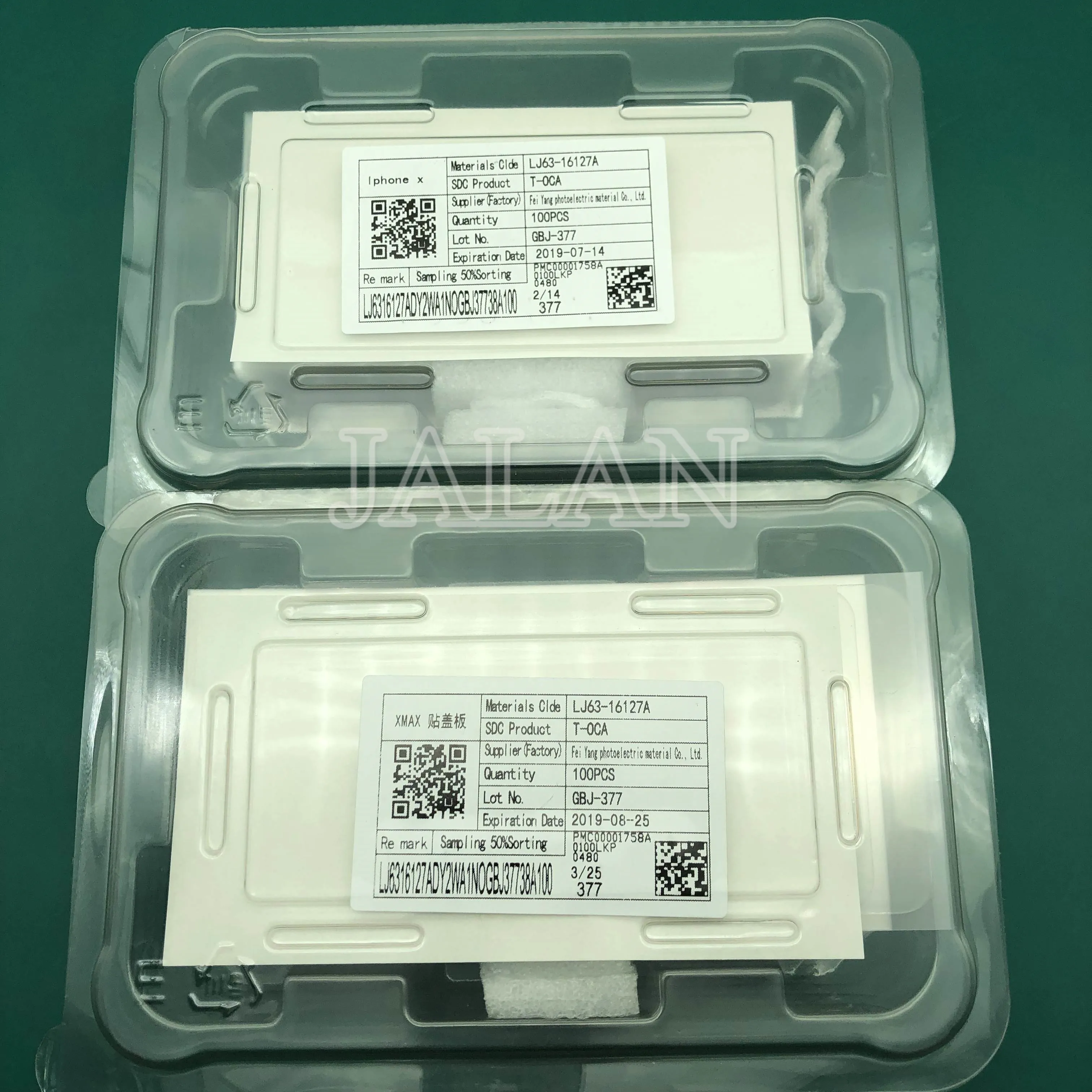 Фотоклей 125 мкм для iPhone X XS MAX XR 11 PRO MAX100PCS TOCA клейкая лента ремонт сенсорных экранов
