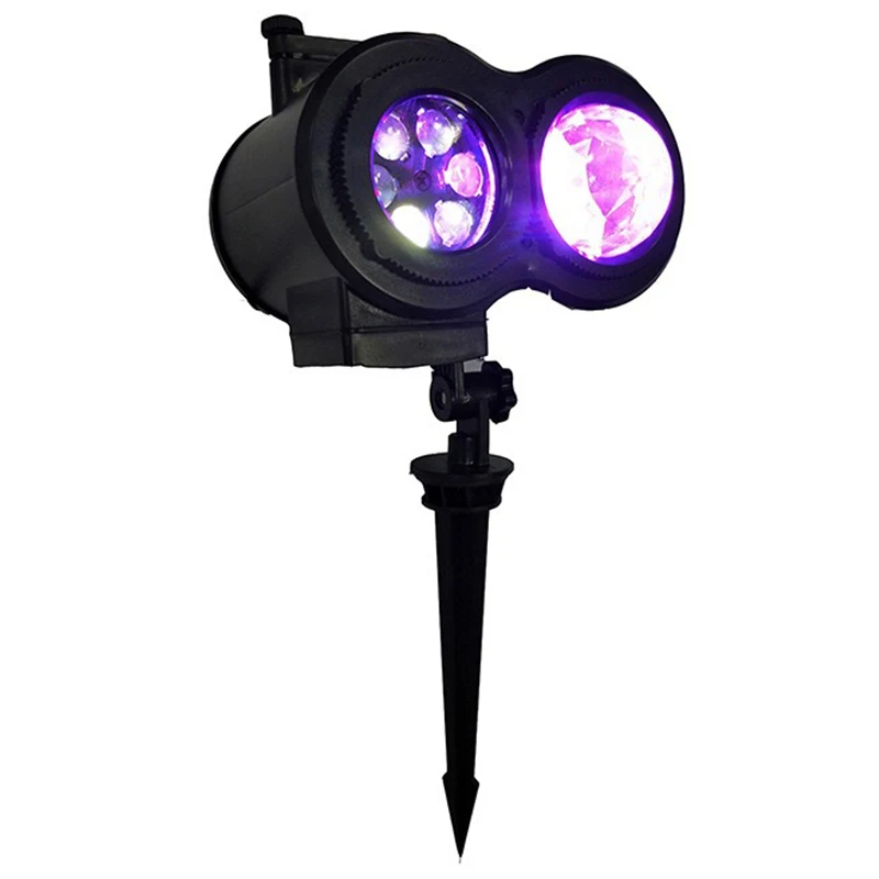 New Christmas Projector lamp double tube watermark lawn waterproof LED projector Halloween Party Garden | Освещение